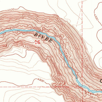 United States Geological Survey Dry Creek Rim, OR (1969, 24000-Scale) digital map