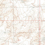 United States Geological Survey Dry Fork Creek, MT (1984, 24000-Scale) digital map