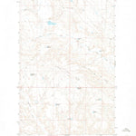 United States Geological Survey Dry Fork Ridge, MT (1965, 24000-Scale) digital map