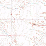 United States Geological Survey Dry Hills South, NV (1980, 24000-Scale) digital map