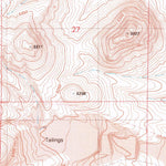 United States Geological Survey Dry Hills South, NV (1980, 24000-Scale) digital map
