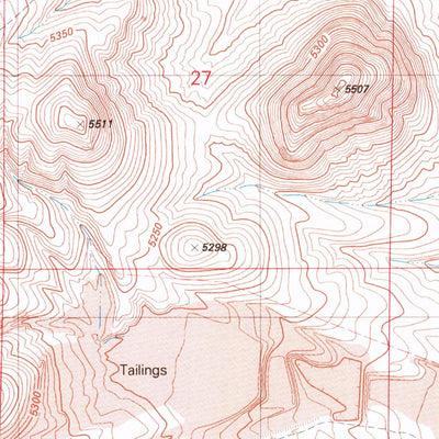 United States Geological Survey Dry Hills South, NV (1980, 24000-Scale) digital map