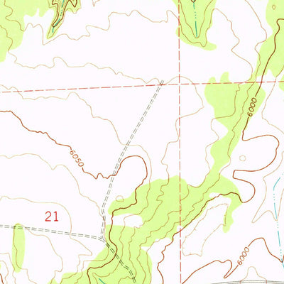 United States Geological Survey Dry Lake NW, AZ (1971, 24000-Scale) digital map