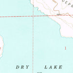 United States Geological Survey Dry Lake NW, AZ (1971, 24000-Scale) digital map