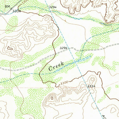 United States Geological Survey Dry Lake, TX (1973, 24000-Scale) digital map