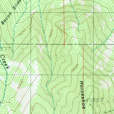 United States Geological Survey Dry Lakes Peak, UT (1986, 24000-Scale) digital map