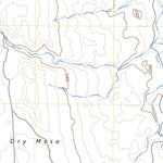United States Geological Survey Dry Mesa, UT (2023, 24000-Scale) digital map