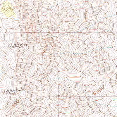United States Geological Survey Dry Mountain, CA (1987, 24000-Scale) digital map
