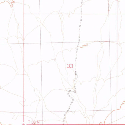 United States Geological Survey Dry Mountain NW, NV (1980, 24000-Scale) digital map