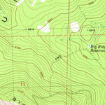 United States Geological Survey Dry Mountain, OR (1982, 24000-Scale) digital map