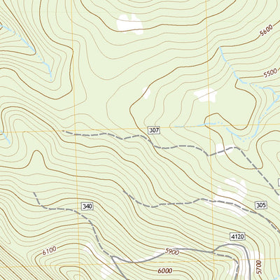 United States Geological Survey Dry Mountain, OR (2020, 24000-Scale) digital map