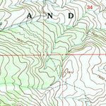 United States Geological Survey Dry Mountain, UT (1996, 24000-Scale) digital map