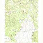 United States Geological Survey Dry Prairie, OR (1988, 24000-Scale) digital map