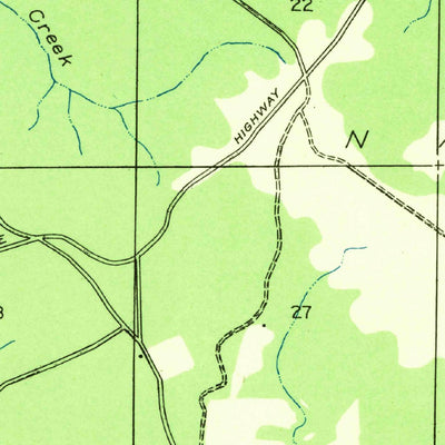 United States Geological Survey Dry Prong, LA (1932, 31680-Scale) digital map