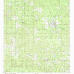 United States Geological Survey Dry Prong, LA (1985, 24000-Scale) digital map