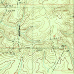 United States Geological Survey Dry Prong, LA (1985, 24000-Scale) digital map