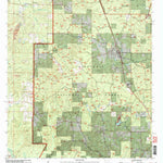United States Geological Survey Dry Prong, LA (2003, 24000-Scale) digital map
