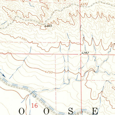United States Geological Survey Dry Sheep Creek, NE (1963, 24000-Scale) digital map
