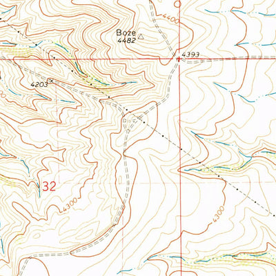 United States Geological Survey Dry Soap Creek, MT (1969, 24000-Scale) digital map