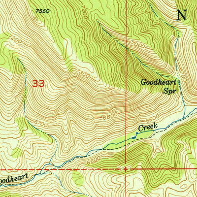 United States Geological Survey Dry Valley, ID (1951, 24000-Scale) digital map