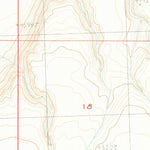 United States Geological Survey Dry Valley Rim, OR (1984, 24000-Scale) digital map