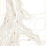 United States Geological Survey Dry Valley Rim, OR (2020, 24000-Scale) digital map