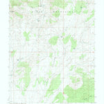 United States Geological Survey Dry Willow Peak, UT (1989, 24000-Scale) digital map