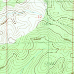 United States Geological Survey Dry Willow Peak, UT (1989, 24000-Scale) digital map