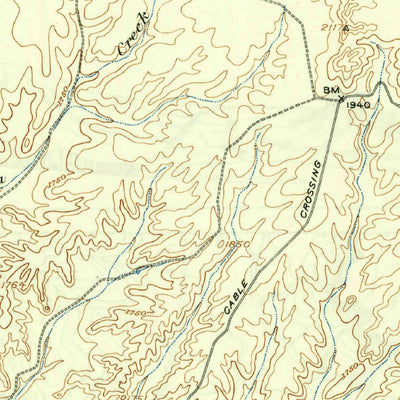 United States Geological Survey Dryden Crossing, TX (1918, 62500-Scale) digital map