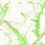 United States Geological Survey Dryden NE, TX (1969, 24000-Scale) digital map
