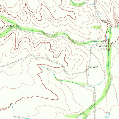 United States Geological Survey Dryden NW, TX (1969, 24000-Scale) digital map