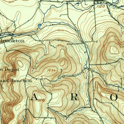 United States Geological Survey Dryden, NY (1900, 62500-Scale) digital map