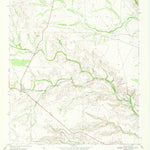 United States Geological Survey Dryden, TX (1968, 24000-Scale) digital map