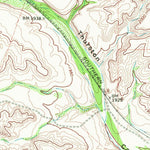 United States Geological Survey Dryden, TX (1968, 24000-Scale) digital map