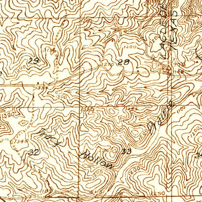 United States Geological Survey Drynob, MO (1931, 48000-Scale) digital map