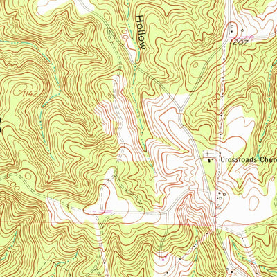 United States Geological Survey Drynob, MO (1954, 24000-Scale) digital map