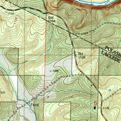 United States Geological Survey Drynob, MO (2004, 24000-Scale) digital map