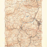 United States Geological Survey Du Bois, PA (1924, 62500-Scale) digital map