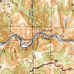 United States Geological Survey Du Bois, PA (1944, 62500-Scale) digital map