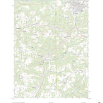 United States Geological Survey Du Bois, PA (2023, 24000-Scale) digital map
