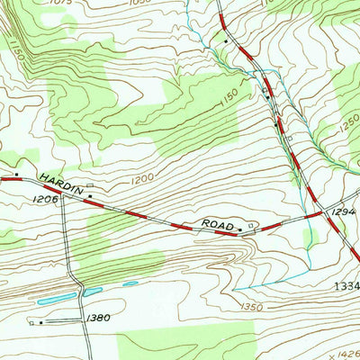 United States Geological Survey Duanesburg, NY (1954, 24000-Scale) digital map