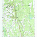 United States Geological Survey Duart, NC (1986, 24000-Scale) digital map