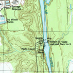 United States Geological Survey Duart, NC (1986, 24000-Scale) digital map