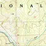 United States Geological Survey Dubakella Mountain, CA (1981, 25000-Scale) digital map