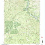 United States Geological Survey Dubakella Mountain, CA (1998, 24000-Scale) digital map