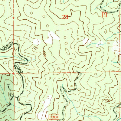 United States Geological Survey Dubakella Mountain, CA (1998, 24000-Scale) digital map