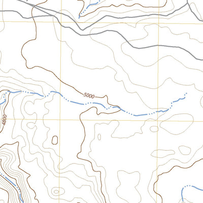 United States Geological Survey Dubinky Wash, UT (2023, 24000-Scale) digital map