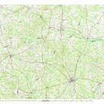 United States Geological Survey Dublin, GA (1981, 100000-Scale) digital map