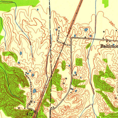 United States Geological Survey Dublin, KY (1952, 24000-Scale) digital map