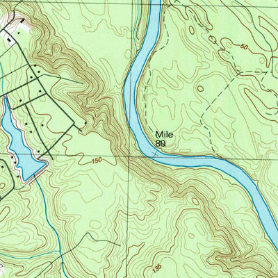 United States Geological Survey Dublin, NC (1987, 24000-Scale) digital map